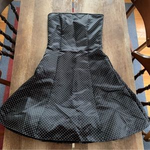 Gunne Sax strapless dress